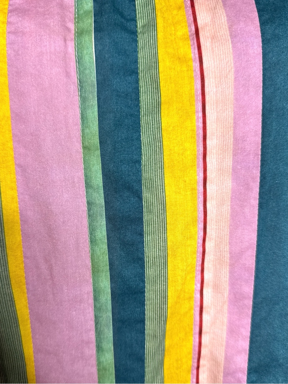 Akris Punto Mauve Deck Chair Stripe Cotton Midi Dress Multicolor Size US 12 - Picture 15 of 16